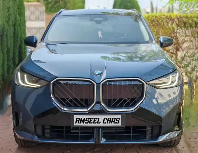 BMW X3 Pack M location voiture Agadir (premium) | Vivez le confort et les performances du BMW X3 Pack M (2025). Ce SUV premium reço… BMW X3 Pack M 2025 (premium), vue avant · Agadir, Maroc · AmseelCars